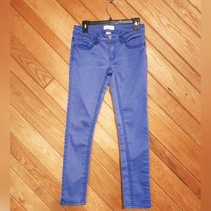 Lola size 5 dark dusty blue skinny jeans